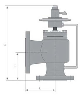 安全解壓閥 外形尺寸圖