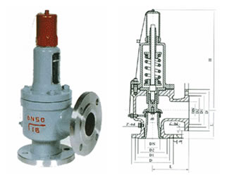 AH42F-16/25/40C/P角式液相安全回流閥