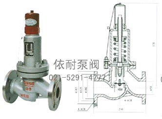  AH42F-P18水平式液相安全回流閥