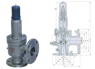 A42Y-16C/25P/40R彈簧全啟式安全閥