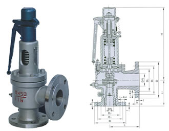 A48Y-16C/25/40彈簧全啟式安全閥