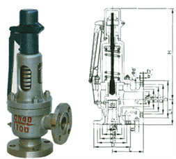 A47H-100彈簧微啟式高壓安全閥