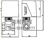 電動(dòng)二通閥 外形尺寸圖