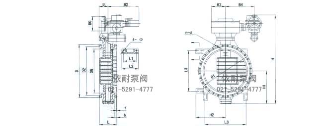 型號:Ds942X 梳齒式電動蝶閥