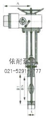Z973X-6/10/16刀形電動(dòng)閘閥(漿液閥) 外形尺寸圖1
