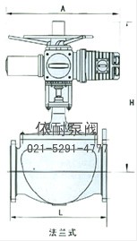 ZRQO智能型軌道電動球閥 結(jié)構(gòu)圖2