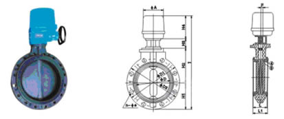 D971F-10S/F電動蝶閥