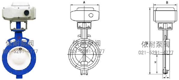 D972X電動(dòng)對(duì)夾式軟密封蝶閥