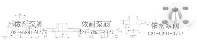 HG20595-97 pn10.0MPa(100bar)帶頸平焊鋼制管法蘭