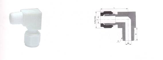 SME聚四氟乙烯彎頭