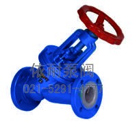 直流式襯氟截止閥