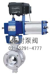 型號:AHV系列 不銹鋼V型氣動球閥