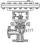 ZJHJ精小型薄膜角型氣動(dòng)調(diào)節(jié)閥 結(jié)構(gòu)圖