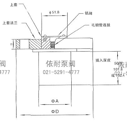 1199EFW型安裝結構圖