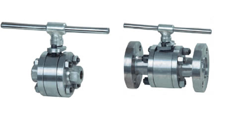 Q11H三片式鍛鋼球閥