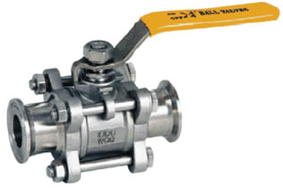 Q81F三片式卡箍球閥