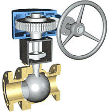Q341氧氣專用球閥 結(jié)構(gòu)圖