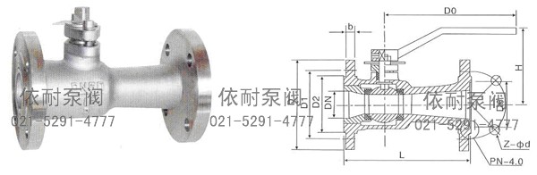 QZ41M一體式高溫球閥替代閘閥