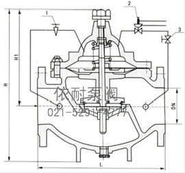 800X 壓差平衡閥 結(jié)構(gòu)圖
