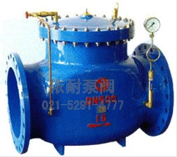 300X活塞式緩閉止回閥