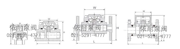 熱動力圓盤式蒸汽疏水閥 結(jié)構(gòu)圖