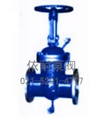 帶吹掃孔楔式閘閥