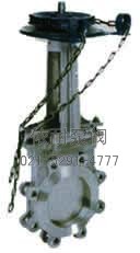 PZL43X/H/F-6/10/16鏈輪對(duì)夾式刀形閘閥