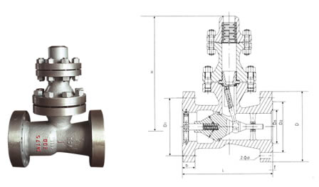 空排止回閥 外形尺寸圖
